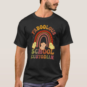 FABOOLOUS SCHOOL CUSTODIAN Costuum Dit is T-shirt