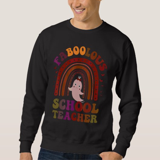 Faboolous SCHOOL JUFFROUW Kostuum Dit Is Mijn Grie Trui (Voorkant)