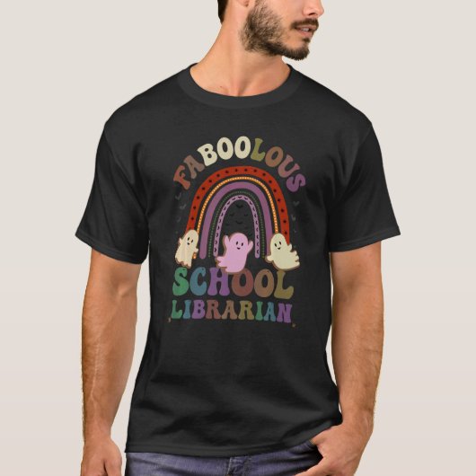 FaBOOlous SCHOOL LIBRARIAN Costume Dit is mijn spu T-shirt (Voorkant)