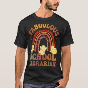  FABOOLOUS SCHOOL LIBRARIAN Costuum T-shirt