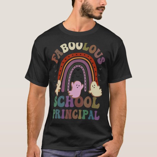 FaBOOlous SCHOOL PRINCIPAL Costume Dit is mijn spu T-shirt (Voorkant)