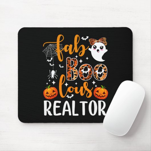 Faboolre Realtor Halloween Realtor Real Estate AG Muismat (Met muis)