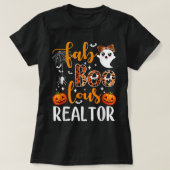 Faboolre Realtor Halloween Realtor Real Estate AG T-shirt (Design voorkant)