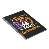 Faboolus Oma Spooky Ghost Halloween Notitieboek (Rechterzijde)