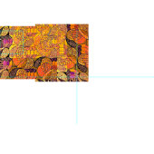 Fabric-Abstract-Charles Rennie Mackintosh 2 Stof (Delen)