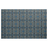 Fabric - Art Deco Blue & Gold Mirrored Stof (Yard (91,4 cm))