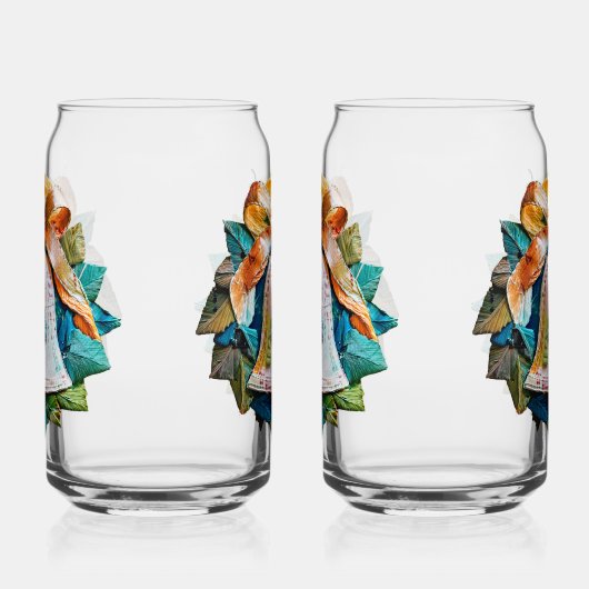 Fabric Bell Soda Glass Blikvorm Glas (Rechts)