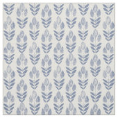 Fabric - Blauwe tulpen Stof (Swatch)