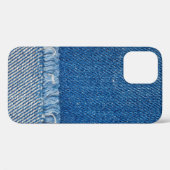 Fabric Blue Jeans Background, Denim texture Case-Mate iPhone Case (Achterkant (horizontaal))