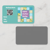 Fabric Crafter Visitekaartje (Voorkant / Achterkant)