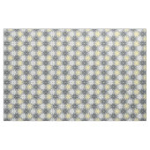Fabric Floral Group Pattern Amarillo y Gris Stof (Fat Quarter)
