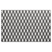Fabric Formas Geométricas Pattern Blanco y Negro Stof (Fat Quarter)