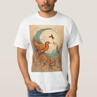 "Fabric Fusion: Draag de Vibe" T-shirt