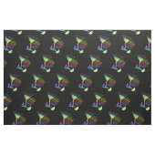 FABRIC - GLASHALF VOLLEDIG, Cocktail-Humor Stof (Fat Quarter)