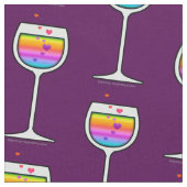 FABRIC - GLAZEN VAN WIJN STOF (Close Up)