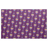 FABRIC - GLAZEN VAN WIJN STOF (Fat Quarter)
