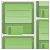 Fabric Groene diskettestation Stof (Close Up)