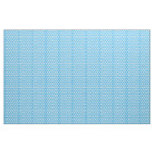 Fabric - Hexagon Pattern in Blue and White Stof (Yard (91,4 cm))