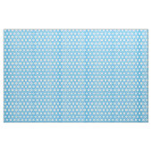 Fabric - Hexagon Pattern in Blue and White Stof (Fat Quarter)