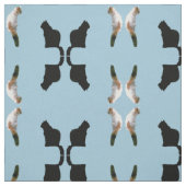 Fabric - Kaleidoscoopkatten Stof (Swatch)