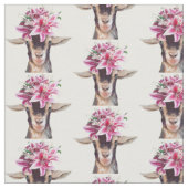 Fabric - Lilly the Goat Stof (Close Up)