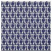 Fabric Navy/Cream Pi Stof (Swatch)