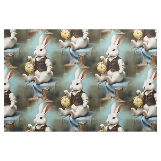 Fabric Panel Storybook Bunny Stof (Fat Quarter)