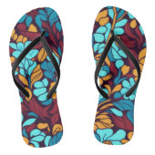 Fabric Pattern Teenslippers (Voetbed)