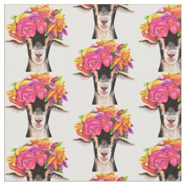 Fabric - Posey de geit Stof