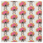 Fabric - Posey de geit Stof (Swatch)