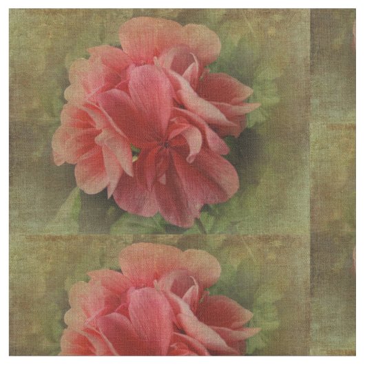 Fabric-roze geranium stof (Close Up)