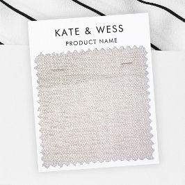 Fabric Sample Display Verpakking Kaart