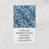 Fabric-schaar | Schroefsel en naald Visitekaartje (Achterkant)