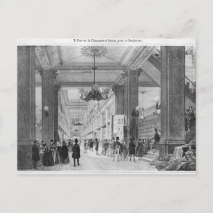 Fabric Shop, 9 rue de la Chaussee d'Antin Briefkaart