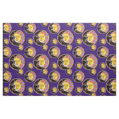 FABRIC SOLAR ECLIPSE SUN & MOON WATERVERF STOF (Fat Quarter)
