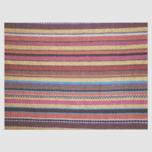 Fabric Stripes Patroon verkleurde I + uw ideeën Tissuepapier
