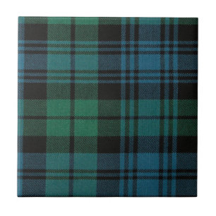 Fabric Tartan Keramische Tegel Tegeltje