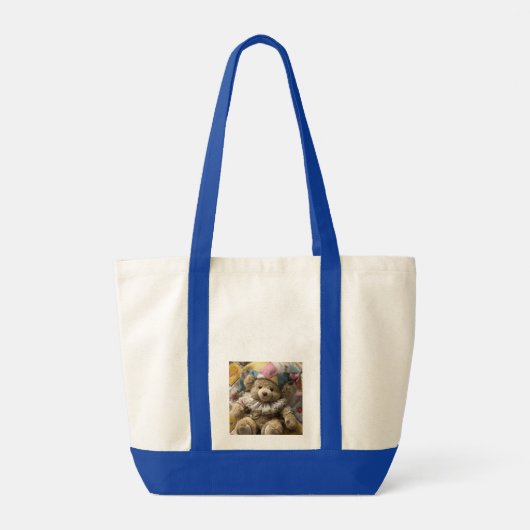 "Fabric Tote Design – Personalized diaper bag (Achterkant)