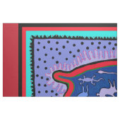 Fabric van de Southwest Feral Cat Designer Stof (Fat Quarter)