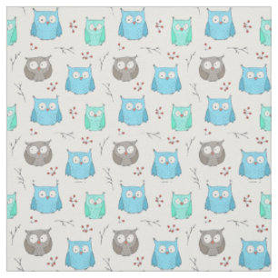 Fabric van eigenaar- en filiaalpatroon stof