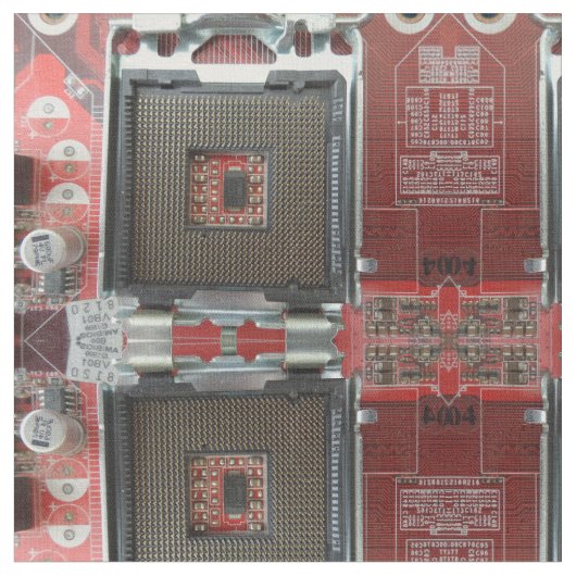 Fabric voor processorsocket stof (Close Up)