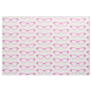 Fabric voor roze, griezelige geek stof