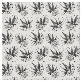 Fabric with fleece and gussets stof