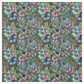 Fabric with snowstorms “Flight in the jungle” Stof (Swatch)