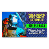 Fabrication Contractor, Professional Metal Welding Magnetisch Visitekaartje (Voorkant)