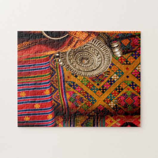 Fabrics, Bhutan Legpuzzel (Horizontaal)