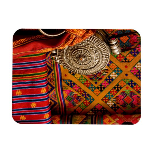 Fabrics, Bhutan Magneet (Horizontaal)