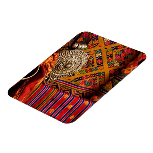 Fabrics, Bhutan Magneet (Linkerzijde)