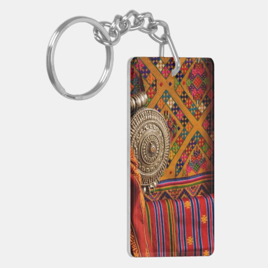 Fabrics, Bhutan Sleutelhanger (Voorkant Links)