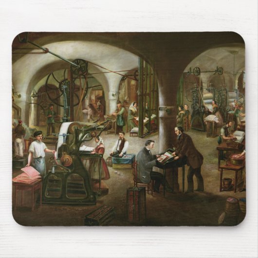 Fabriek in de Aubagne, 1861 Muismat (Voorkant)
